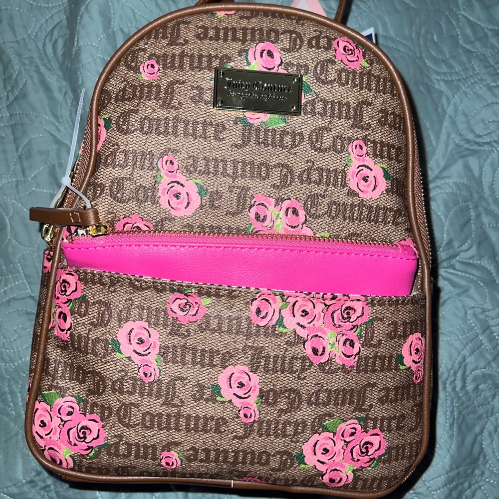 Juicy couture backpack purse
